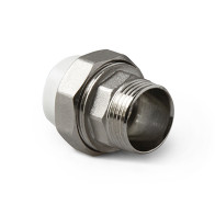 ПП муфта разборная НР 25*3/4 026002 - фото - 1