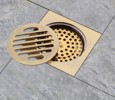 Трап 100*100 бронза G81001-4 - фото - 1