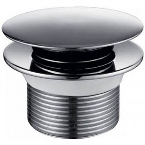 Выпуск для ванны KAISER автомат.металл (хром) 8004В - фото - 1