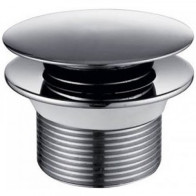 Выпуск для ванны KAISER автомат.металл (хром) 8004В - фото - 1