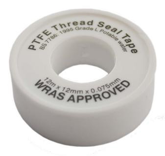 лента PTFE-TAPE 10м*12мм*0,075мм - фото - 1