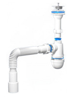 АП (С0510) Сифон с г/т 40*50 11/2*40 - фото - 1