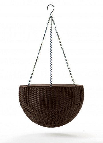 Кашпо RattanStyle Hanging подвесное  (кор) 17199246 - фото - 1