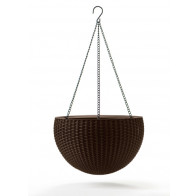 Кашпо RattanStyle Hanging подвесное  (кор) 17199246 - фото - 1
