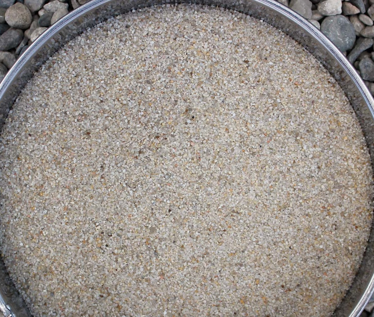 Песок кварцевый фр.0,63-1,2 мм фасов.25 кг - фото - 1