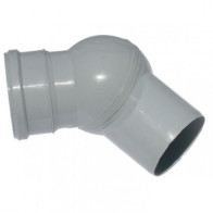 КП отвод 110 с регулир.углом (3737) - фото - 1