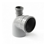 КП отвод 110*90 с вых.50 (прямой) 10010587U - фото - 1