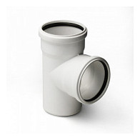 БК Тройник 110*110/90 Stilte БЕЛЫЙ (ST201187W) - фото - 1