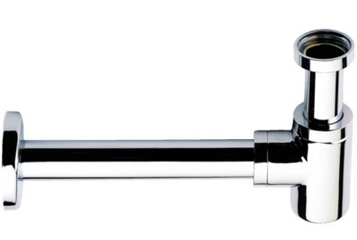 Сифон KAISER д/раков.б/вып.(хром) 958В - фото - 1