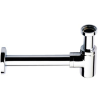 Сифон KAISER д/раков.б/вып.(хром) 958В - фото - 1