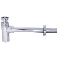 Сифон KAISER д/раков.б/вып.(хром) 958L - фото - 1