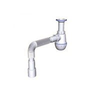 АП (А2010) Сифон с отв.д/ст.м.с г/т  40*50 11/4*40 - фото - 1