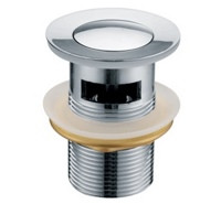 Донный клапан KAISER автомат.металл (хром) 8035 - фото - 1