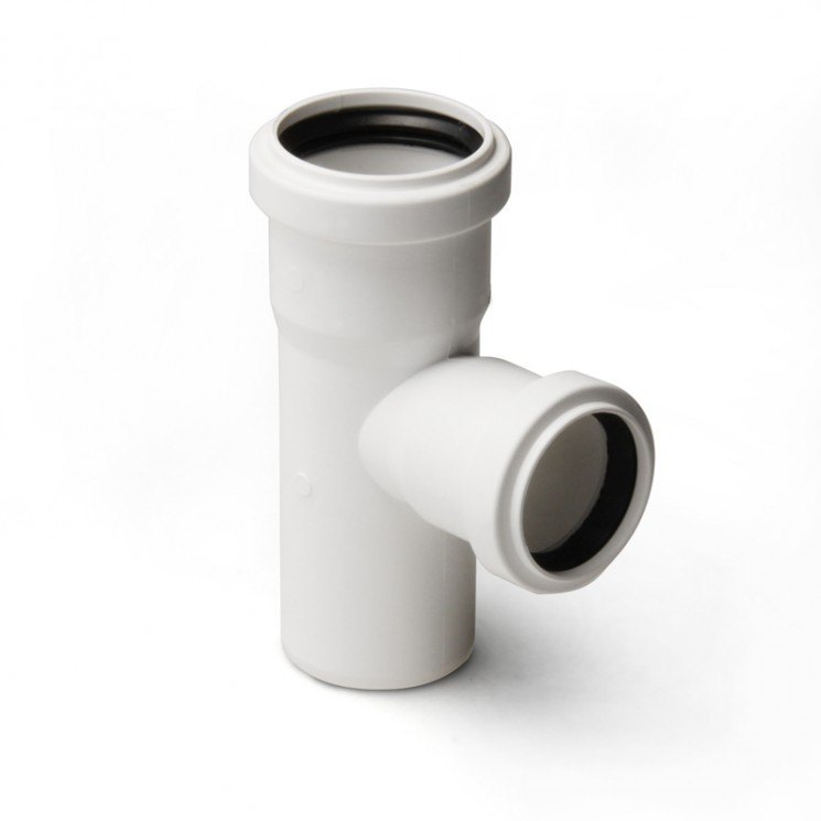 БК Тройник 40*40/90 Stilte БЕЛЫЙ (ST214487W) - фото - 1