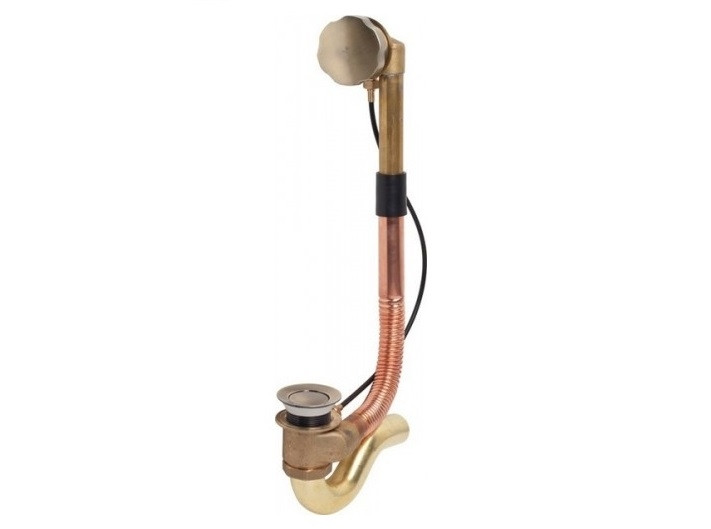 Обвязка д/ванны KAISER п/автомат латунь (бронза) 8003An - фото - 1