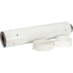 Коакс.труба 60/100 телеск.470-750мм STOUT (SCA-6010-004775) - фото - 1