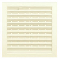 Вент. решетка регул.разъемн. 35*35РРП ivory - фото - 1
