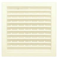 Вент. решетка регул.разъемн. 35*35РРП ivory - фото - 1