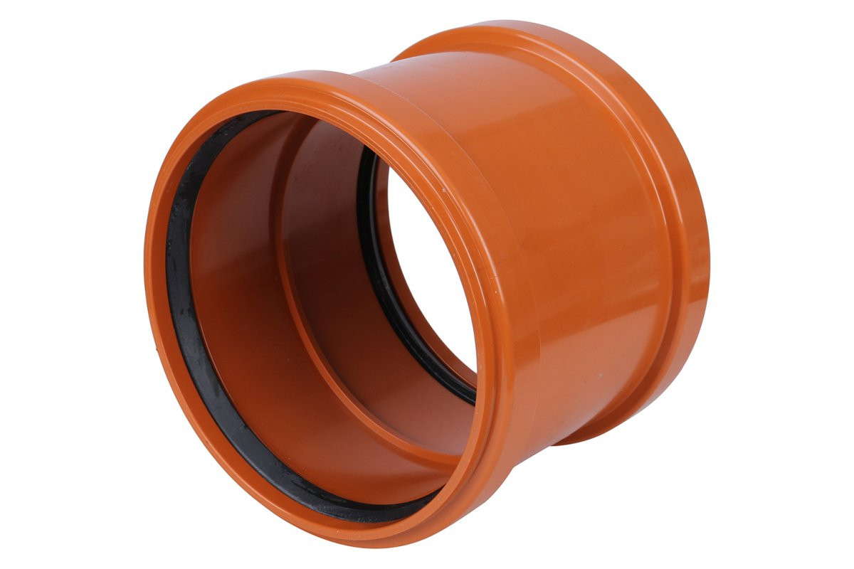 ВФ муфта двухрастр. 110 РЫЖАЯ VALFEX - фото - 1