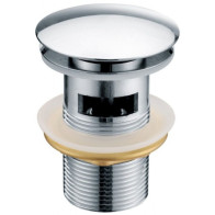 Донный клапан KAISER автомат.металл (хром) 8037 - фото - 1