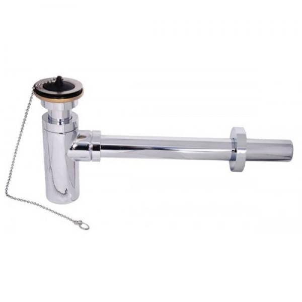 Сифон KAISER д/раков.(хром) 958Z - фото - 1