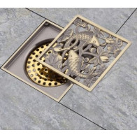 Трап 100*100 бронза G81002-4 - фото - 1