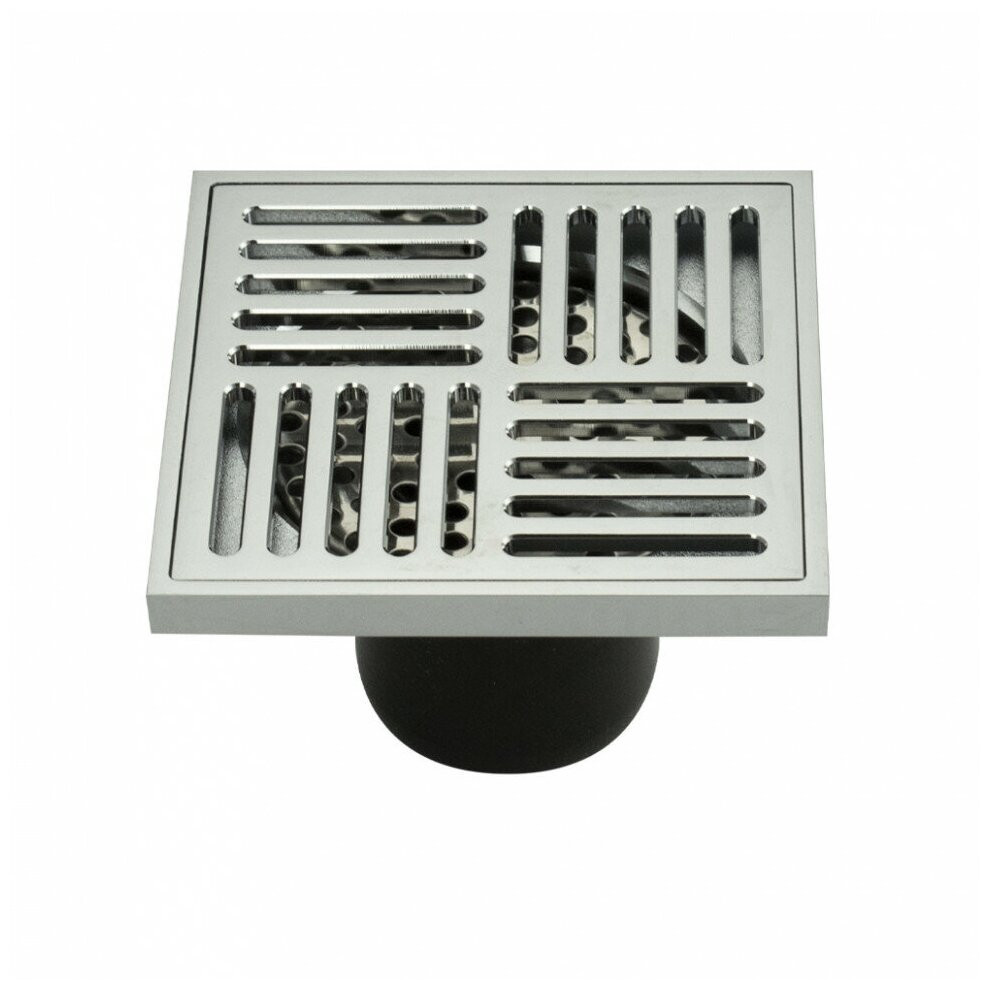 Трап 100*100 хром G81051 - фото - 1