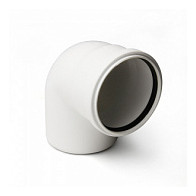 БК Отвод 50*90 Stilte БЕЛЫЙ (ST100587W) - фото - 1