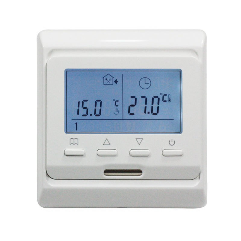 Терморегул.д/тёпл.пола Е 51.716 элект.программируемый (53458) - фото - 1