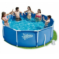 Бассейн каркасный Polygroup 305*107 6300л фильтр насос 2270 л/ч P20-1042-А - фото - 1