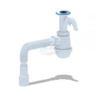 АП (А2015) Сифон с отв.д/ст.м.с г/т  40*40*50 11/4*40 (В320V) - фото - 1