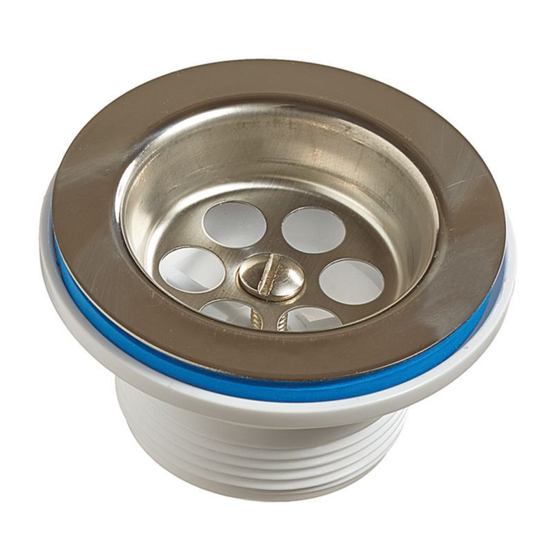 АП (М100) Выпуск с нержавеющей сеткой 1 1/2 (Е33) - фото - 1