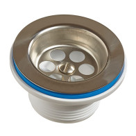 АП (М100) Выпуск с нержавеющей сеткой 1 1/2 (Е33) - фото - 1