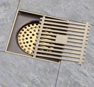 Трап 100*100 бронза G81004-4 - фото - 1