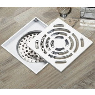 Трап 100*100 хром G81052 - фото - 1