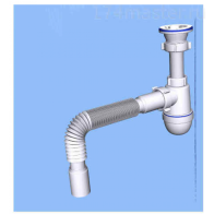 АП (С0505) Сифон с г/т 40*40 1 1/2*40 - фото - 1