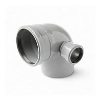 КП отвод 110*90 с вых.50 (правый) 10010587R - фото - 1