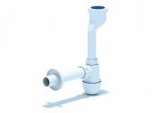 АП (U1003) Сифон для писсуара с вых на 32 и прям.труб - фото - 1