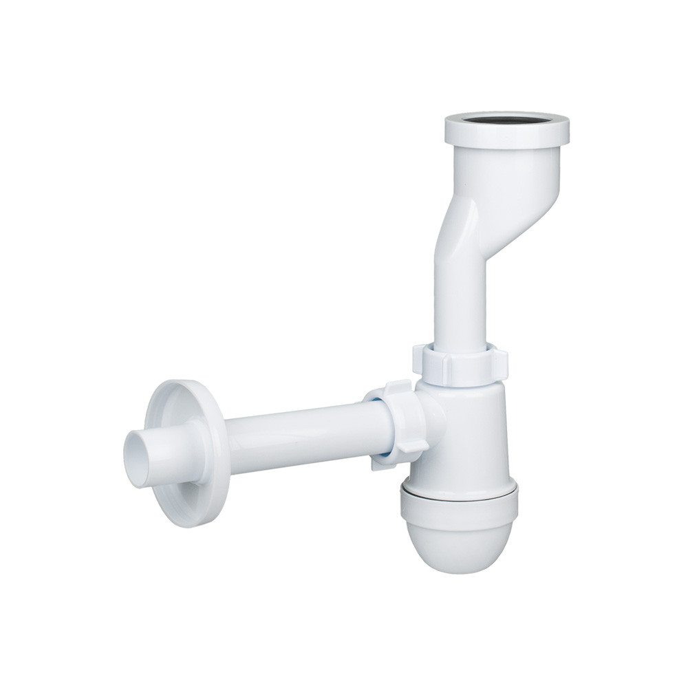 АП (UO104) Сифон для писсуара с вых на 40 и прям.труб - фото - 1