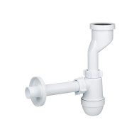 АП (UO104) Сифон для писсуара с вых на 40 и прям.труб - фото - 1