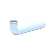 Уголок д/двойного сифона D40мм - фото - 1