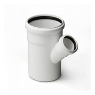 БК Тройник 110*50/45 Stilte БЕЛЫЙ (ST201545W) - фото - 1