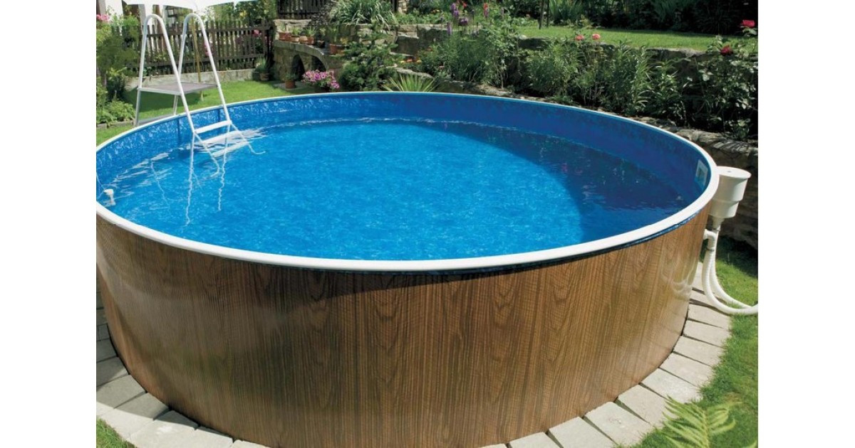 Бассейн AZURO 403DL(5,5*1,25) каркас,пленка - фото - 1