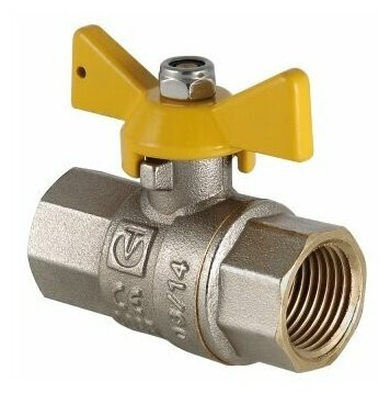 Кран шар газовый VALTEC VALGAS рук баб. 3/4 вн-вн - фото - 1