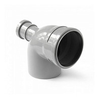 КП отвод 110*90 с вых.50 (фронт) 10010587F - фото - 1