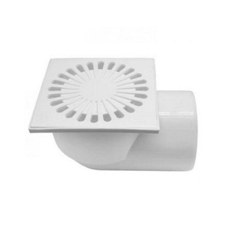 Трап 150*150/110 гориз. пласт.реш.(262400203) - фото - 1