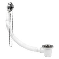 Перелив д/ванны REMER931 "1-1/2" гофрир. 5446 - фото - 1