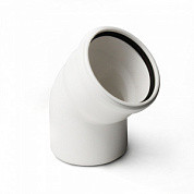 БК Отвод 50*30 Stilte БЕЛЫЙ (ST100530W) - фото - 1