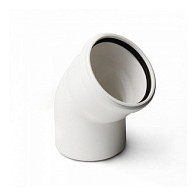 БК Отвод 50*30 Stilte БЕЛЫЙ (ST100530W) - фото - 1