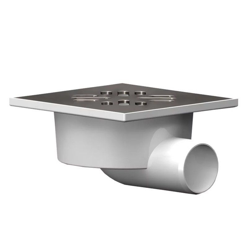 Трап 150*150/50 гориз.нерж.решетка (262400221) - фото - 1